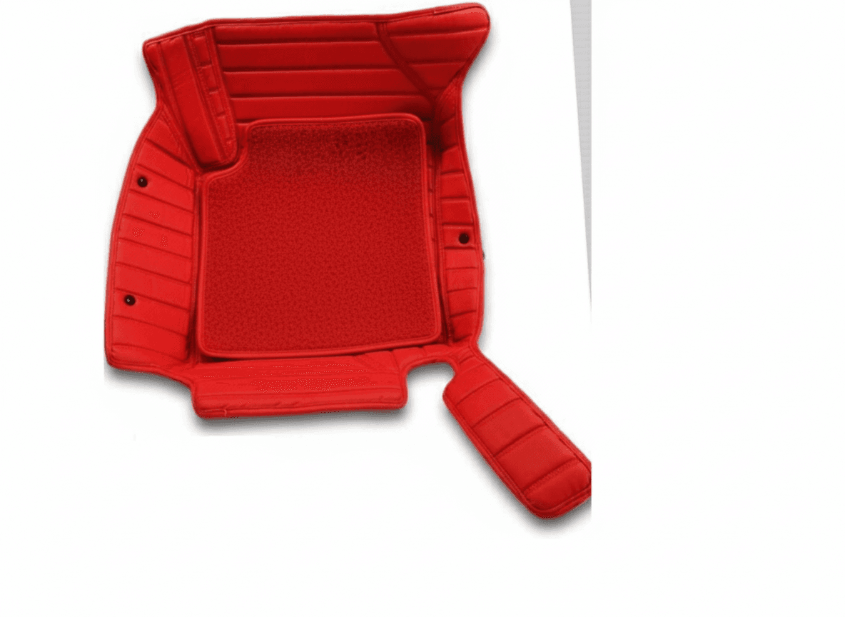 Premium 7D Floor Mats - Vitara Brezza (Red)