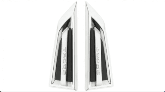 Aeroflow Universal Side Vent (Chrome & Black)