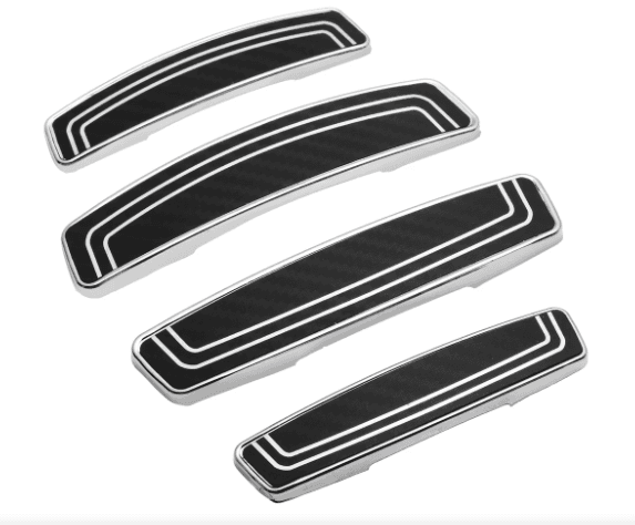 Universal Door Guard (Black & Silver) 3D Shield Series 01