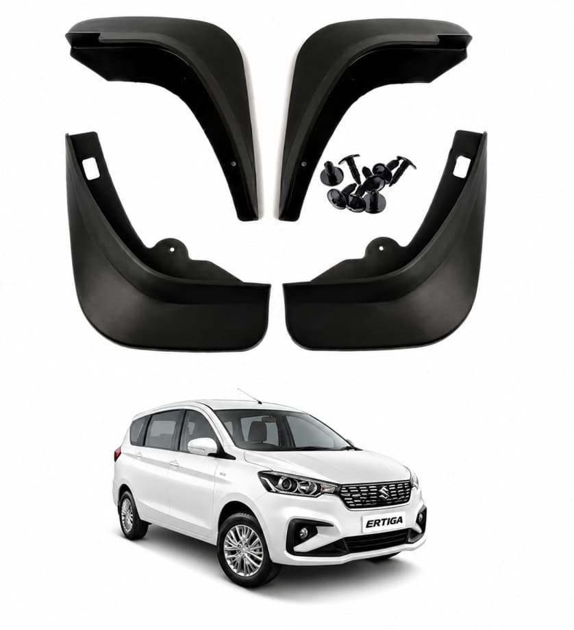 Mud Flap Guard Front and Rear for Maruti Suzuki Ertiga(2018 Onwards)